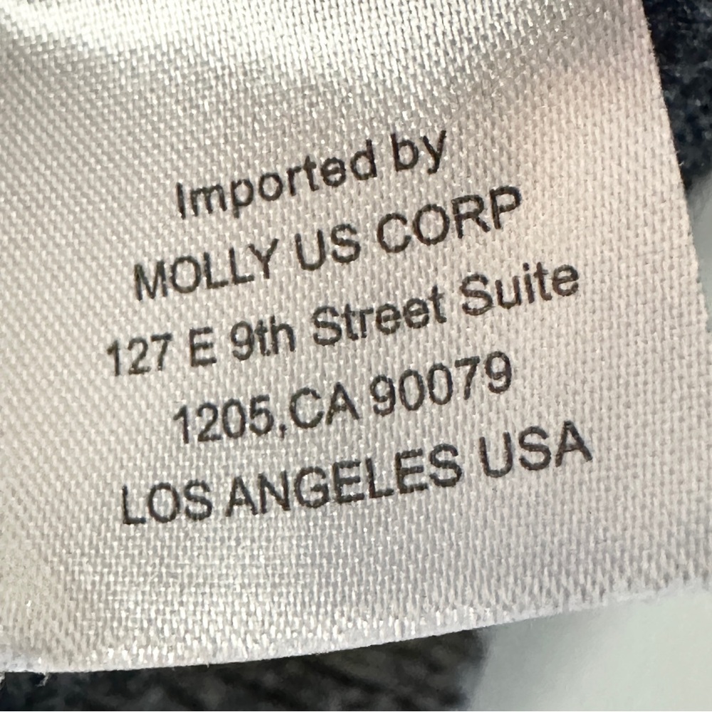 Molly Bracken Fuzzy Hearts Crew Neck Sweater M - Picture 6 of 7